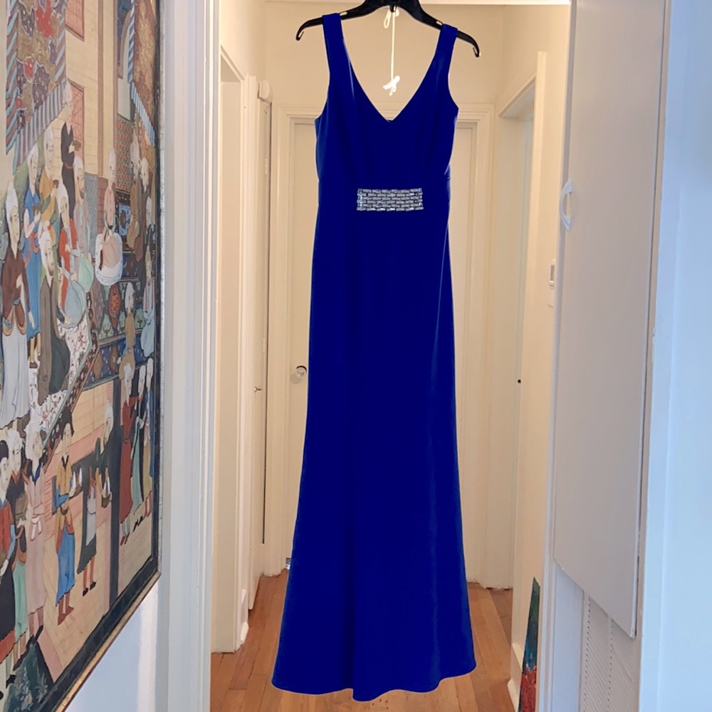 New! Laundry by Shelli Segal blue dress Size 4